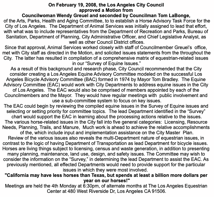 On February 19, 2008, the Los Angeles City Council